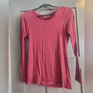Deep red Maurices long sleeve shirt